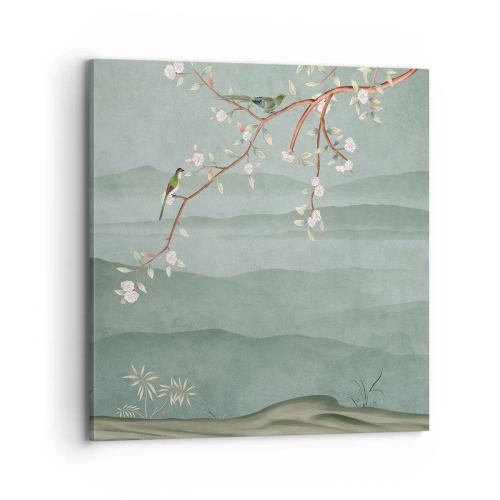 Tablou pe pânză - Primăvara, ah, tu ești - 70x70 cm