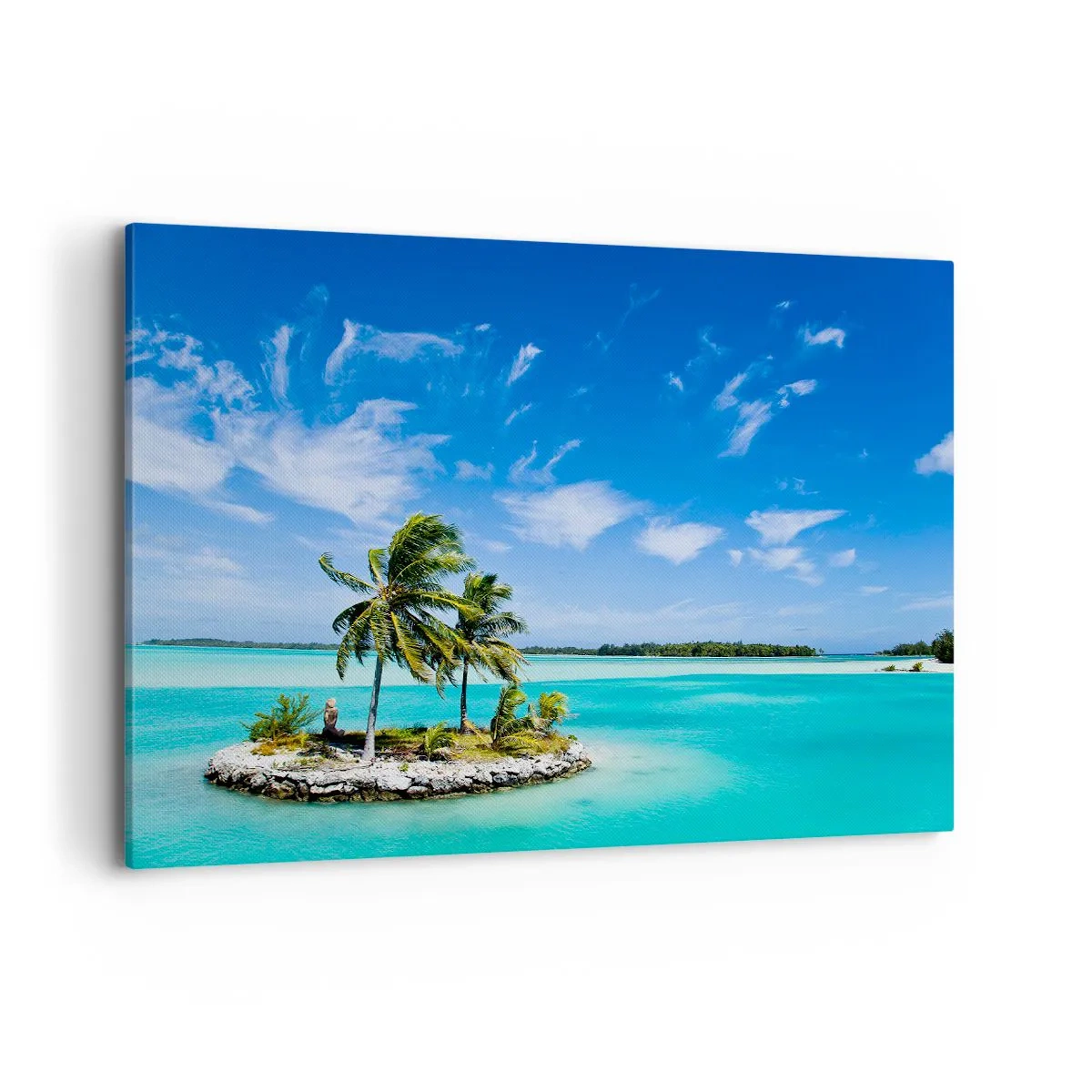 Tablou pe pânză - Paradisul pe pământ - 120x80 cm