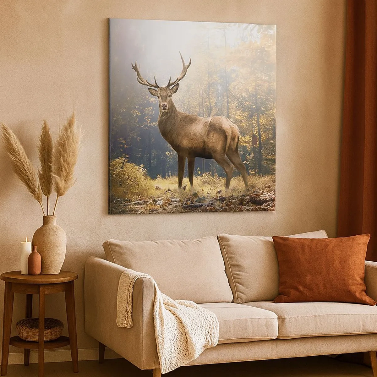 Tablou pe pânză - Măreție calmă - 30x30 cm