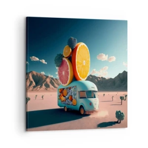 Tablou pe pânză - Gustul vacanței - 60x60 cm