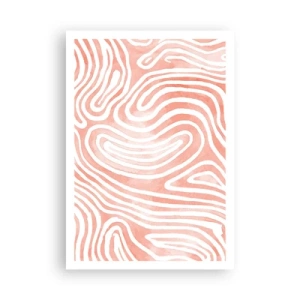 Poster - Într-un labirint de coral - 70x100 cm