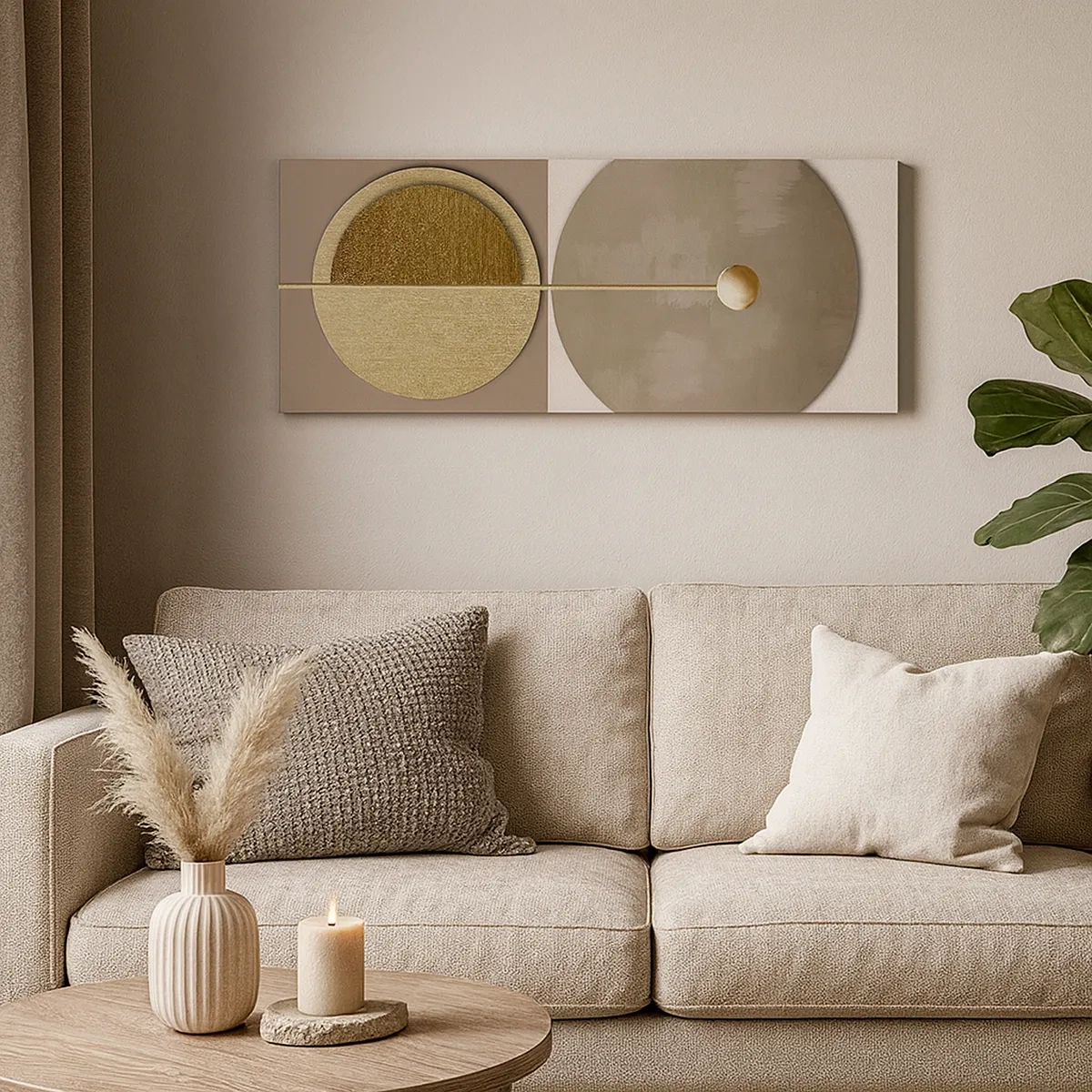 Tablou pe pânză - Echilibru perfect - 30x30 cm