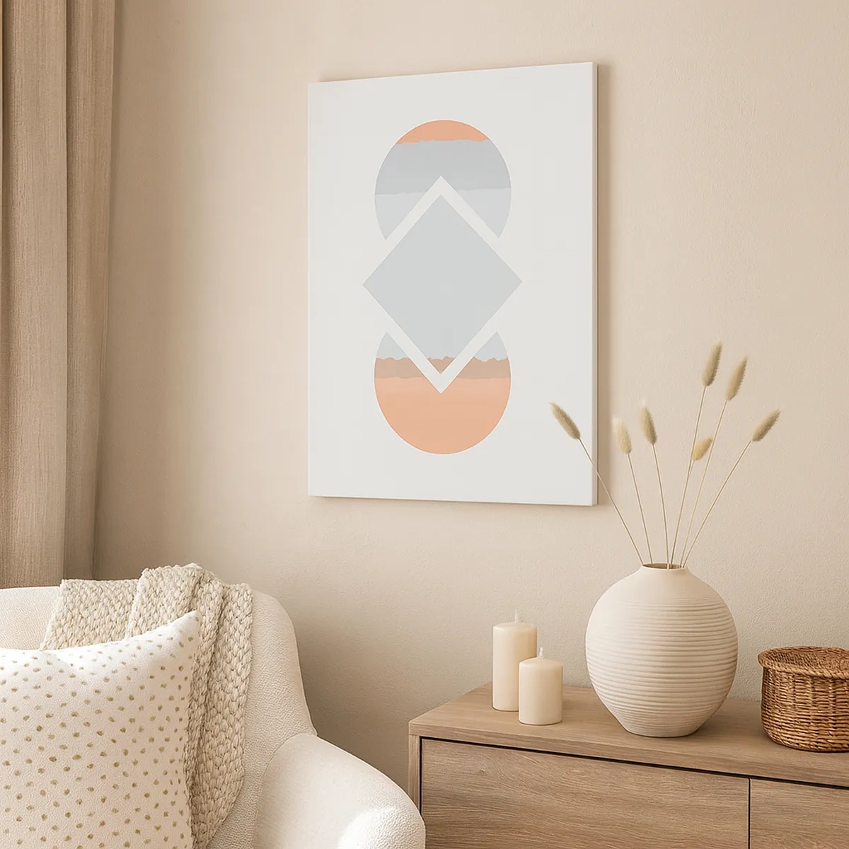 Tablou pe pânză - Situația este clară - 50x70 cm