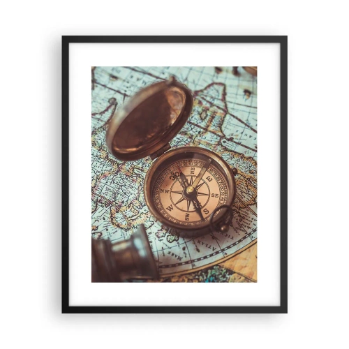 Poster în ramă neagră - Pentru aventurierul din tine - 40x50 cm