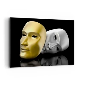 Tablou pe pânză - Viața este teatru - 100x70 cm