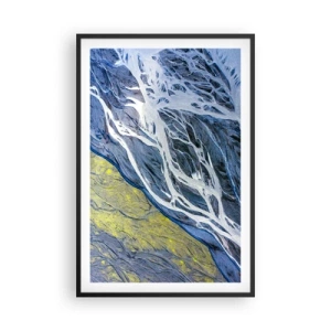 Poster în ramă neagră - Picturi din natură - 61x91 cm