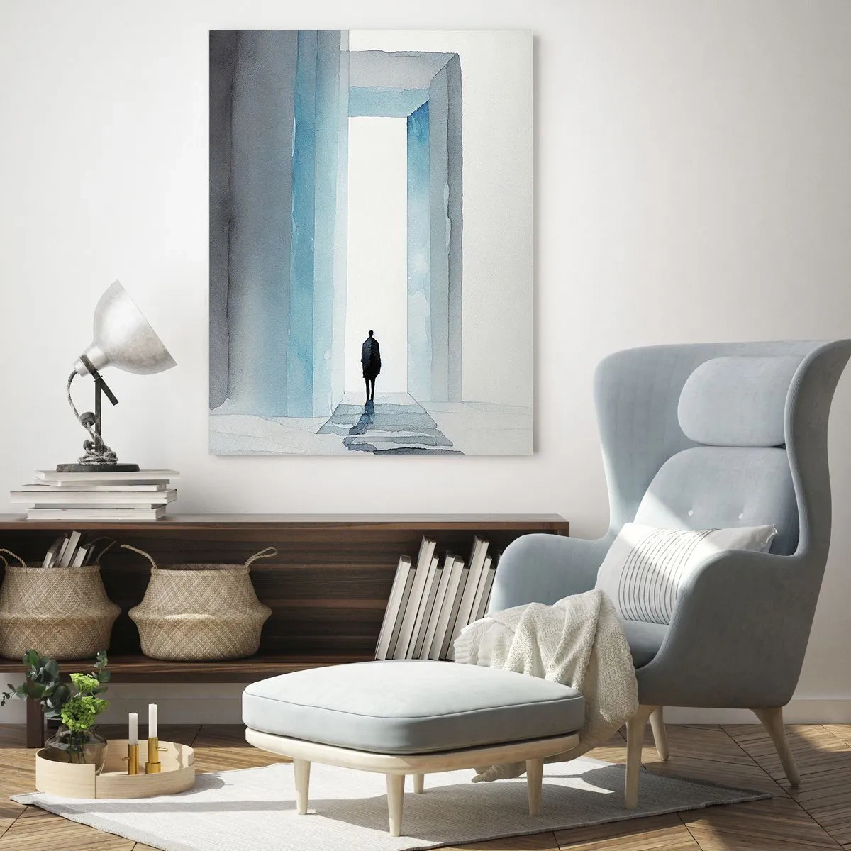 Tablou pe sticlă - Trăiește fără limite - 80x120 cm