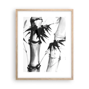 Poster în ramă de stejar deschis - Primul-plan al Orientului - 40x50 cm