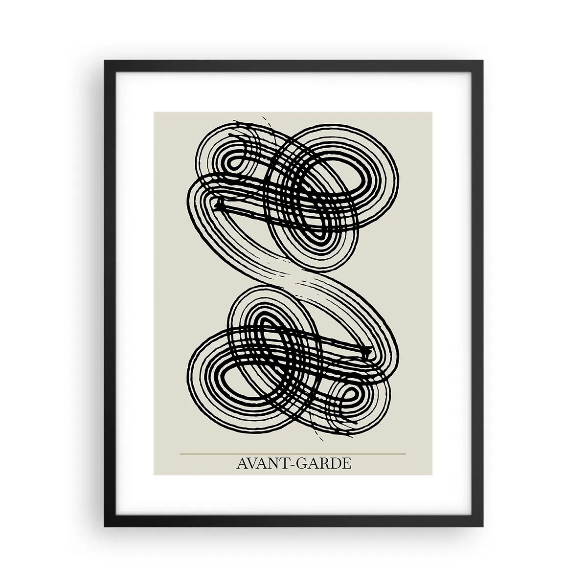 Poster în ramă neagră - A apărut spontan - 40x50 cm