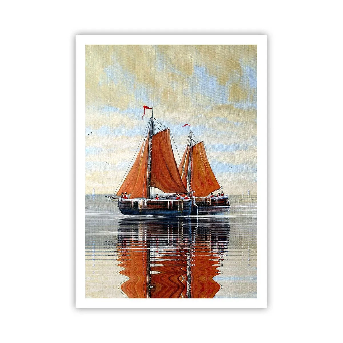 Poster - Hei, marinarule, navighează... - 70x100 cm