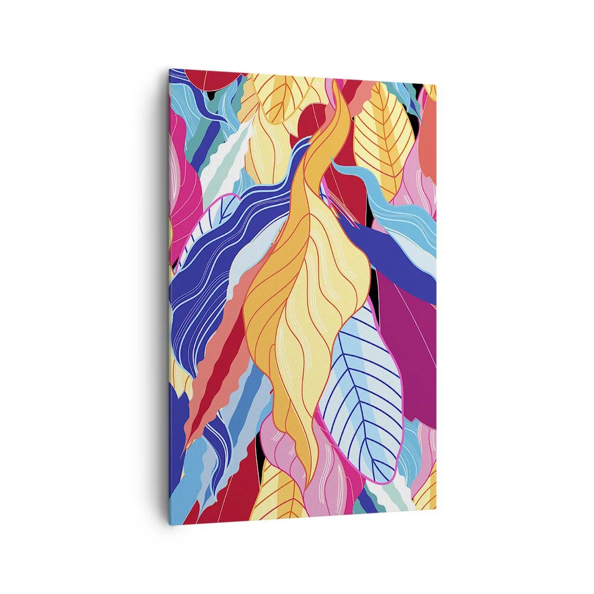 Tablou pe pânză - O dezordine colorată - 80x120 cm