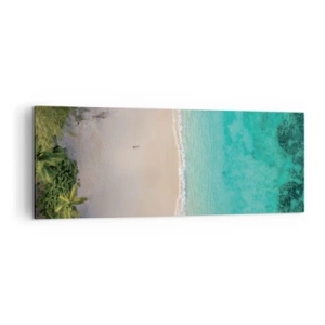 Tablou pe pânză - Plaja din paradis - 140x50 cm