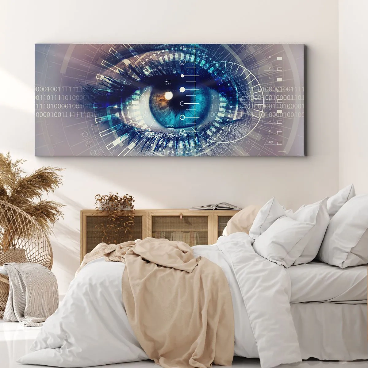 Tablou pe pânză - Crezi că mă cunoști - 140x50 cm