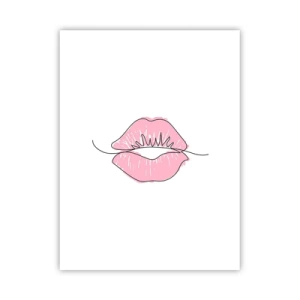 Poster - Vrei un sărut? - 30x40 cm