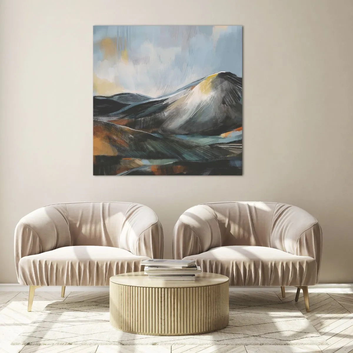 Tablou pe sticlă - Dure și frumoase - 60x60 cm