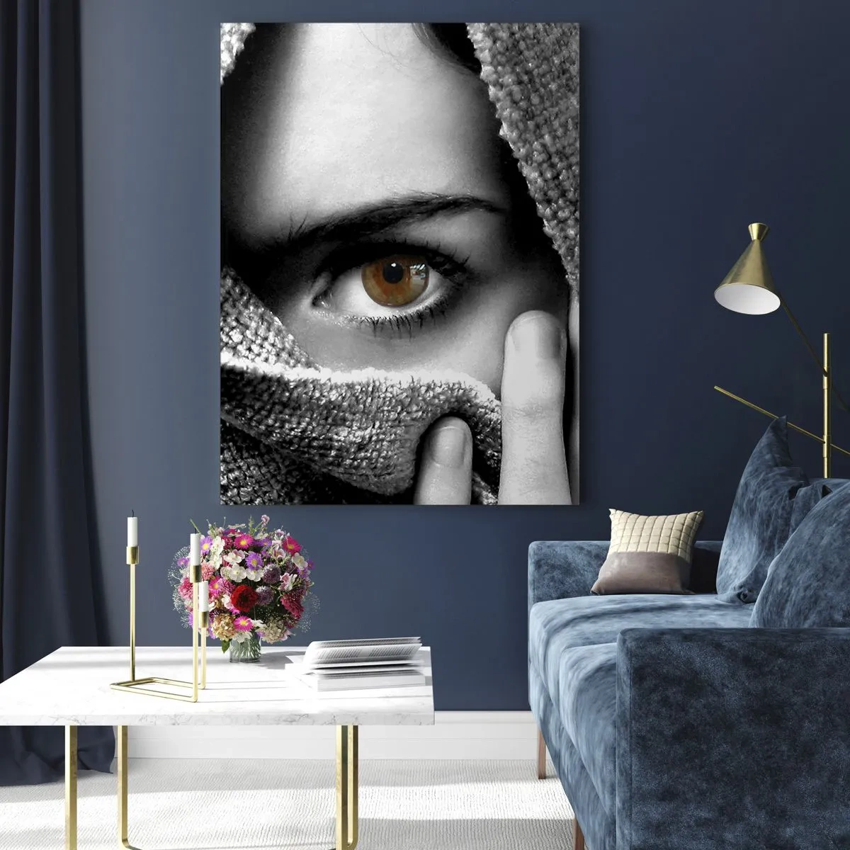 Tablou pe sticlă - Află secretul - 50x70 cm