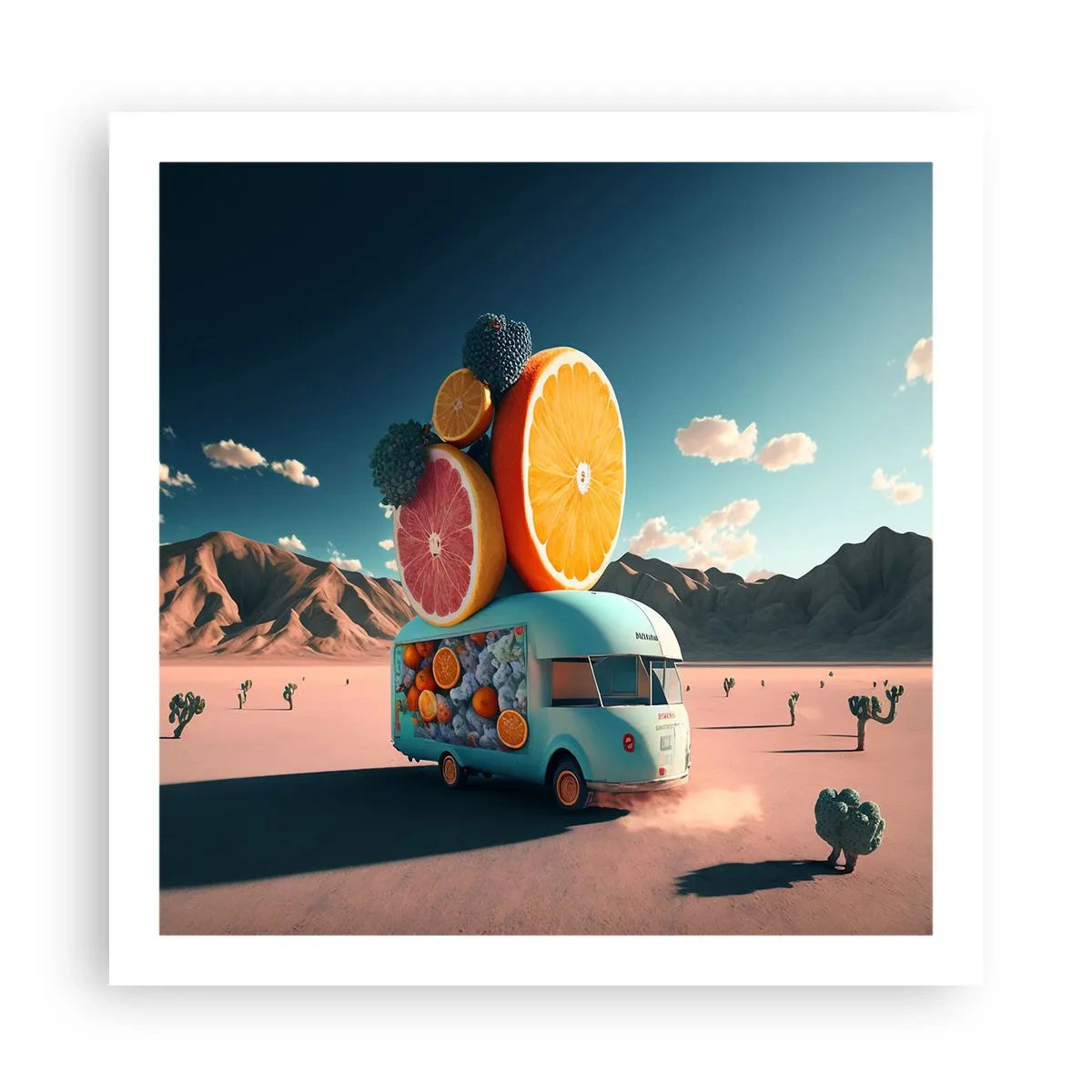 Poster - Gustul vacanței - 60x60 cm