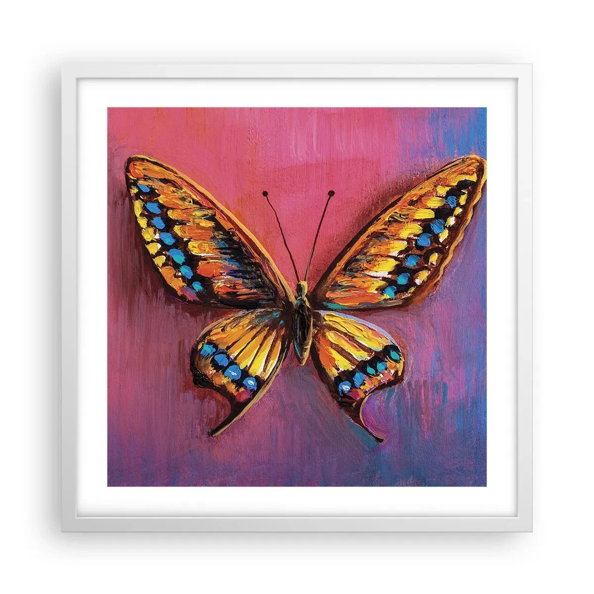 Poster în ramă albă - O bijuterie a naturii - 50x50 cm