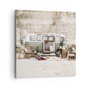 Tablou pe pânză - Să înceapă călătoria - 60x60 cm