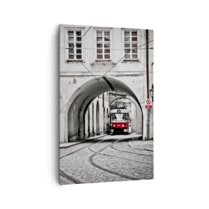 Tablou pe pânză - Printr-un labirint urban - 80x120 cm