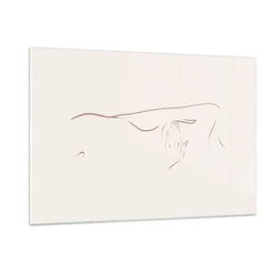 Tablou pe sticlă - Forma dorinței - 120x80 cm