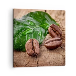 Tablou pe pânză - Cea mai adevărată și închisă la culoare - 50x50 cm