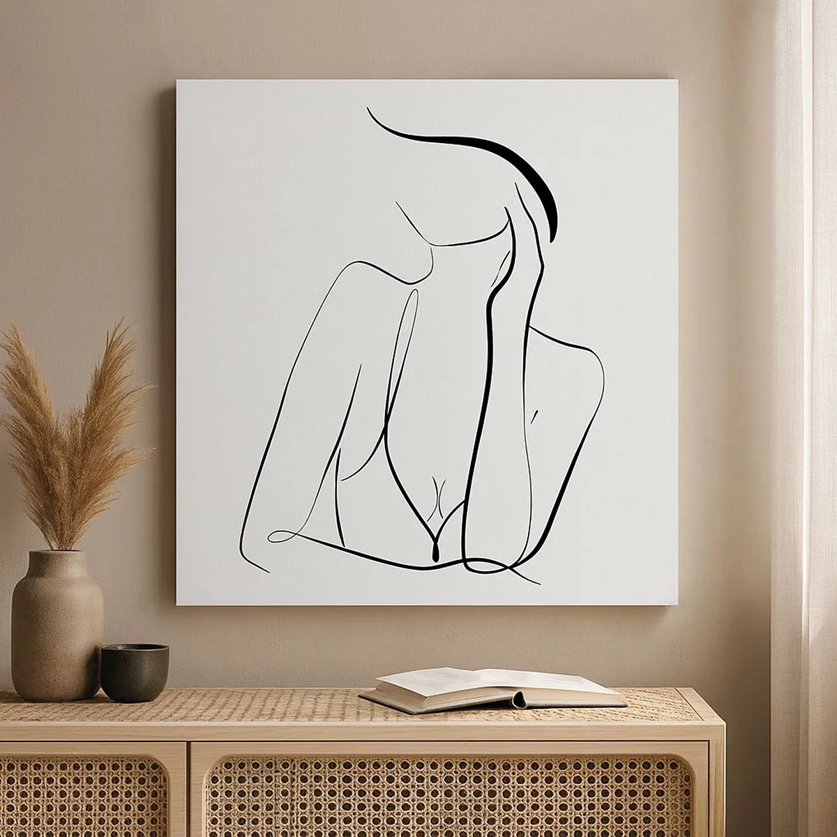 Tablou pe pânză - Pe valul unui vis - 30x30 cm