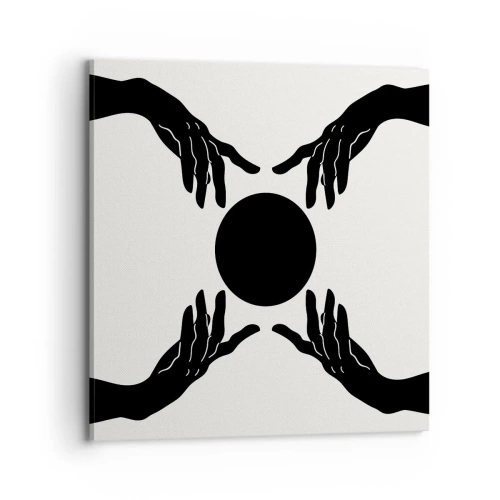 Tablou pe pânză - Semnul secret - 70x70 cm