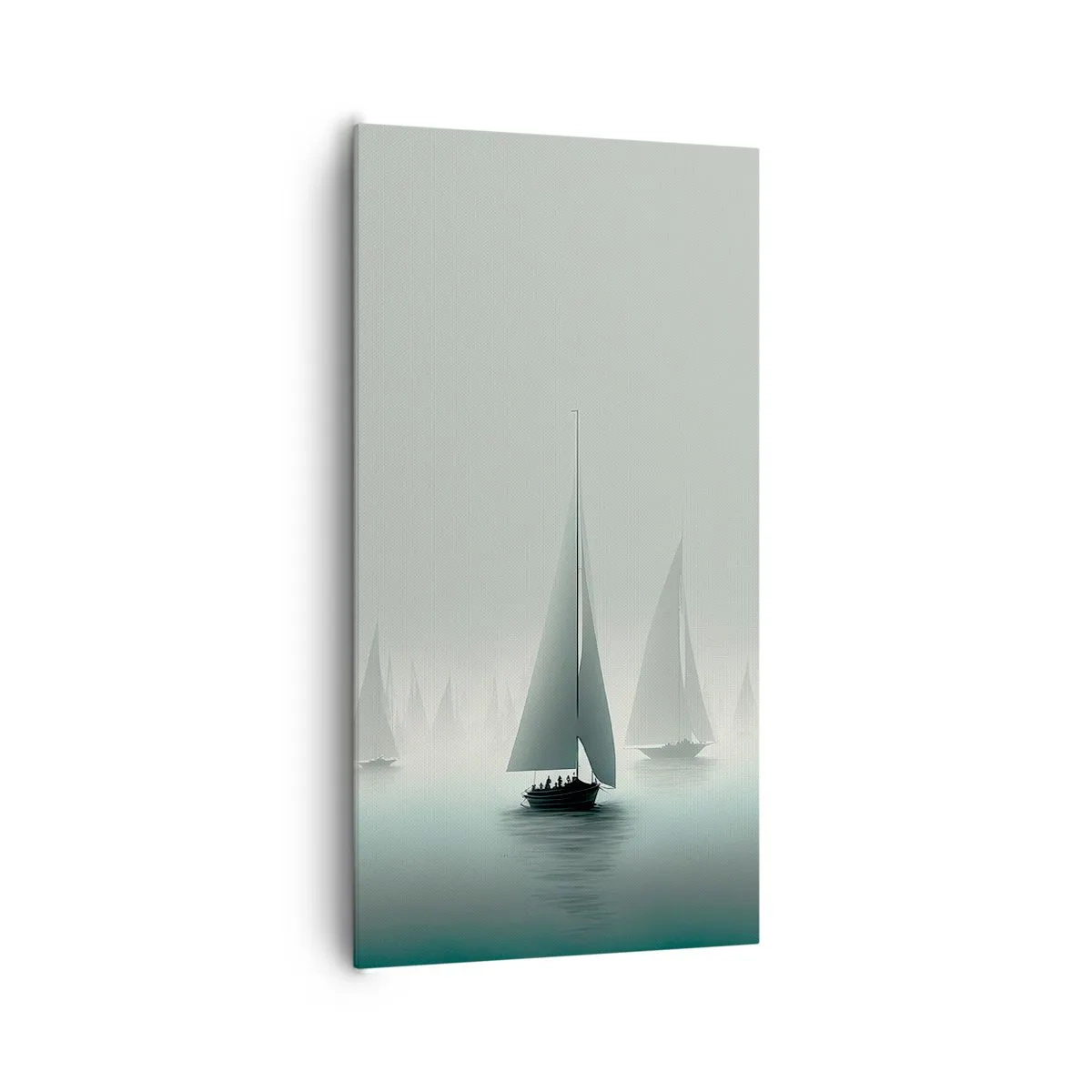 Tablou pe pânză - Create din ceață - 65x120 cm