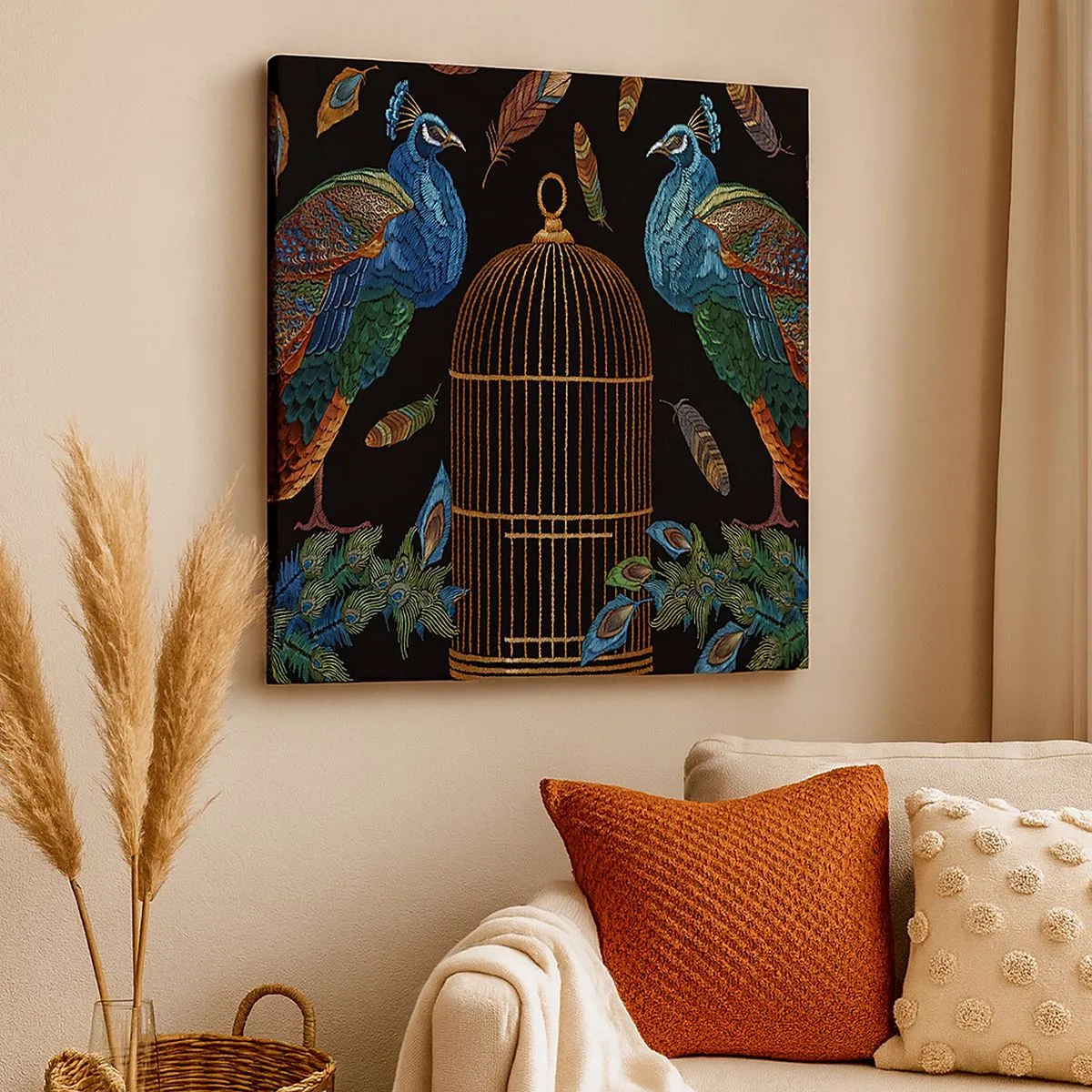 Tablou pe pânză - În veșmânt regal - 30x30 cm