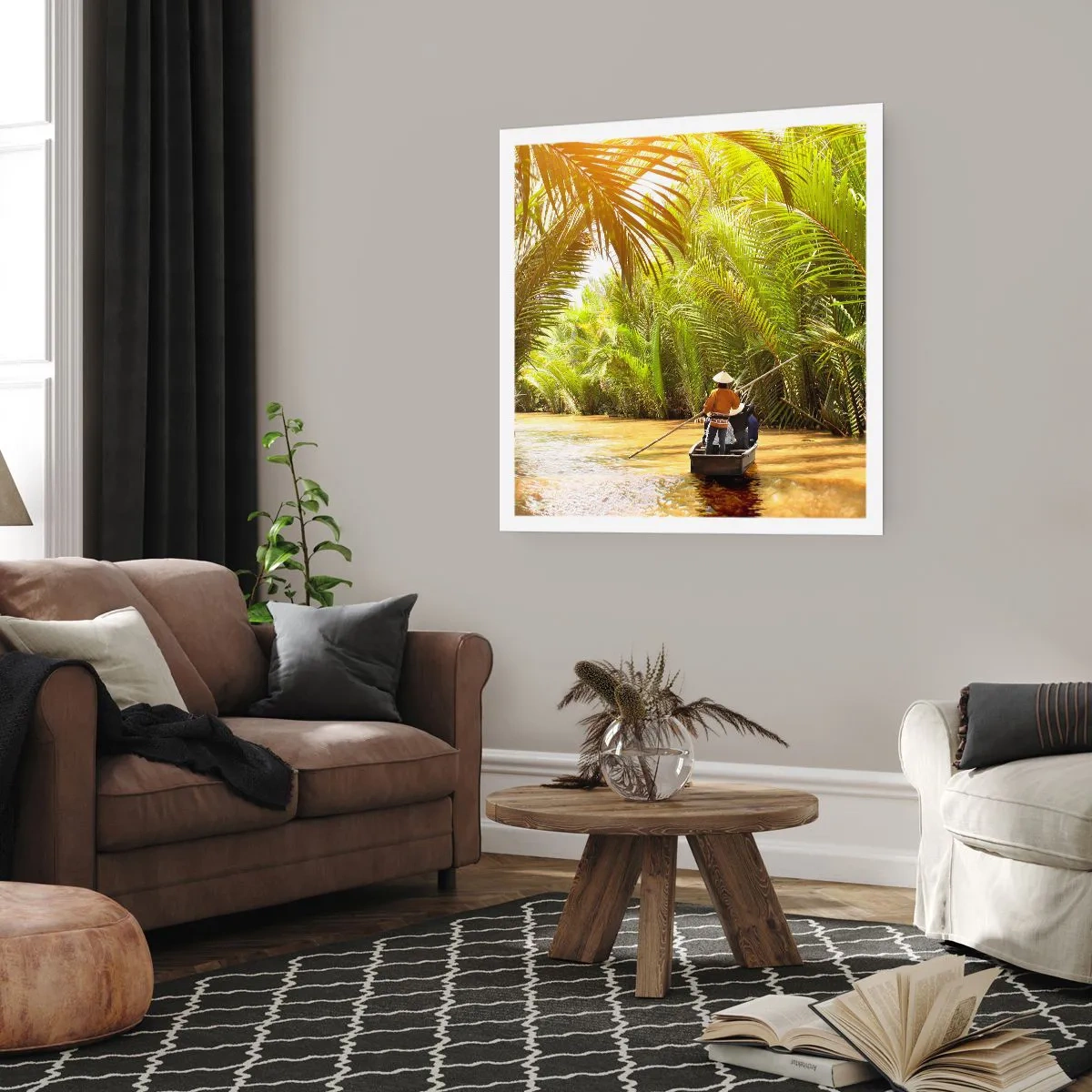 Poster - Prin cheile din palmieri - 30x30 cm