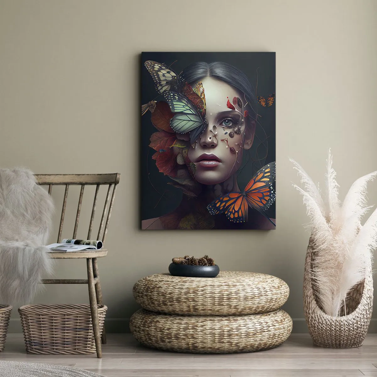 Tablou pe pânză - Transformare minunată - 45x80 cm