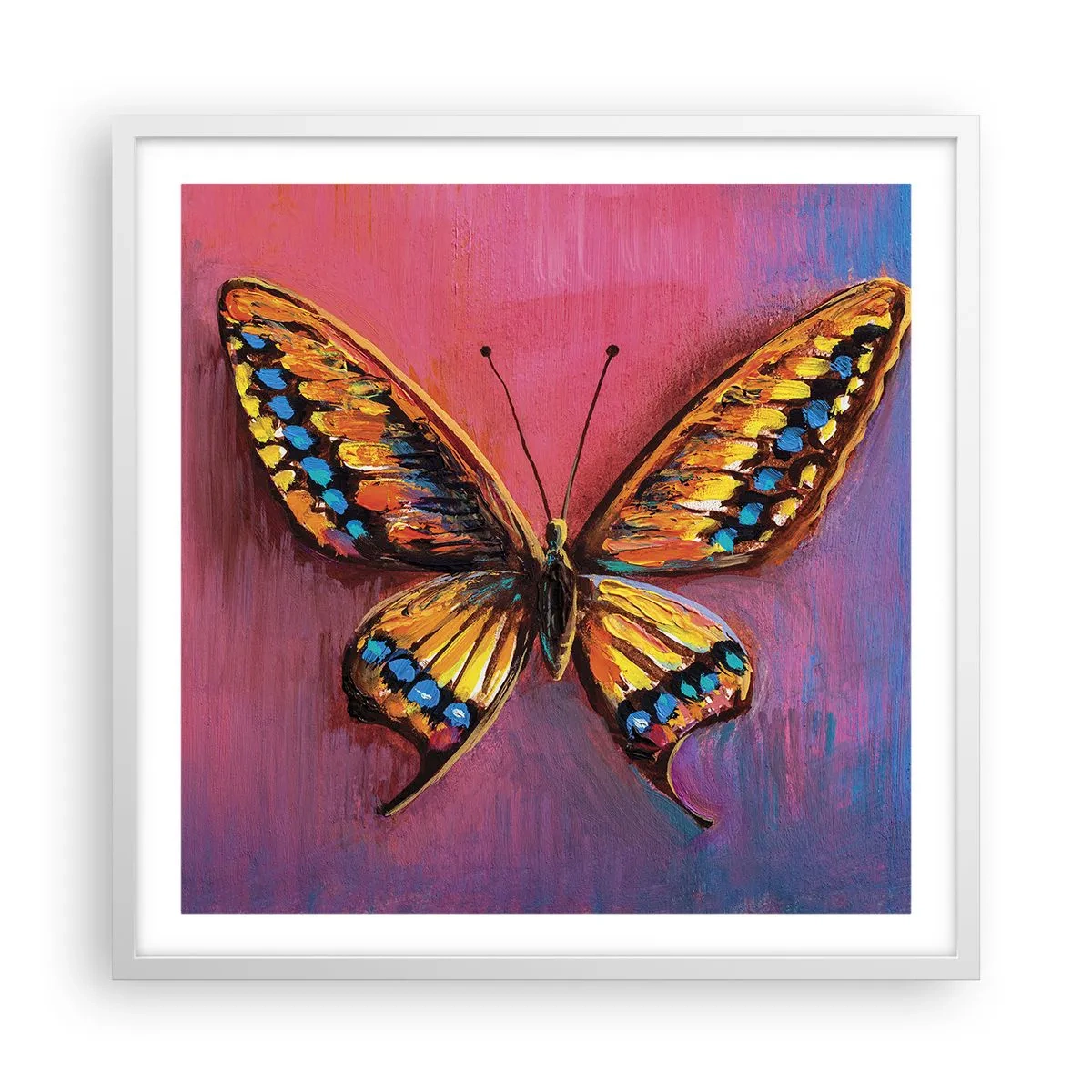 Poster în ramă albă - O bijuterie a naturii - 60x60 cm