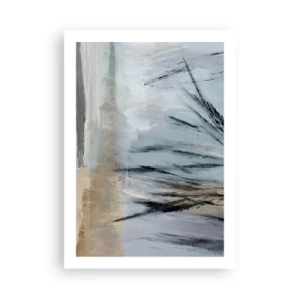 Poster - Câmpuri de iarnă - 50x70 cm