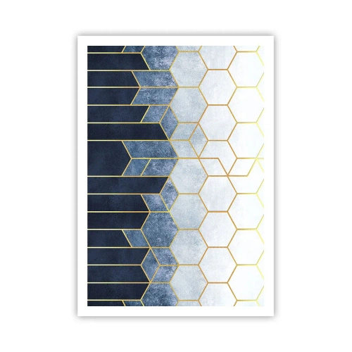 Poster - Compoziție în ritm sincopat - 70x100 cm