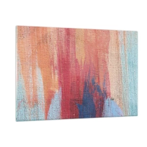 Tablou pe sticlă - Plutind prin curcubeu - 120x80 cm