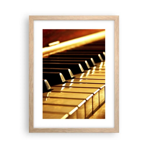 Poster în ramă de stejar deschis - Posibilități nelimitate - 30x40 cm