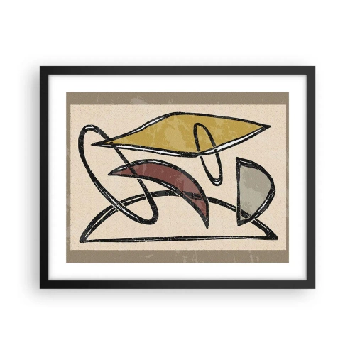 Poster în ramă neagră - Vertical și orizontal - 50x40 cm