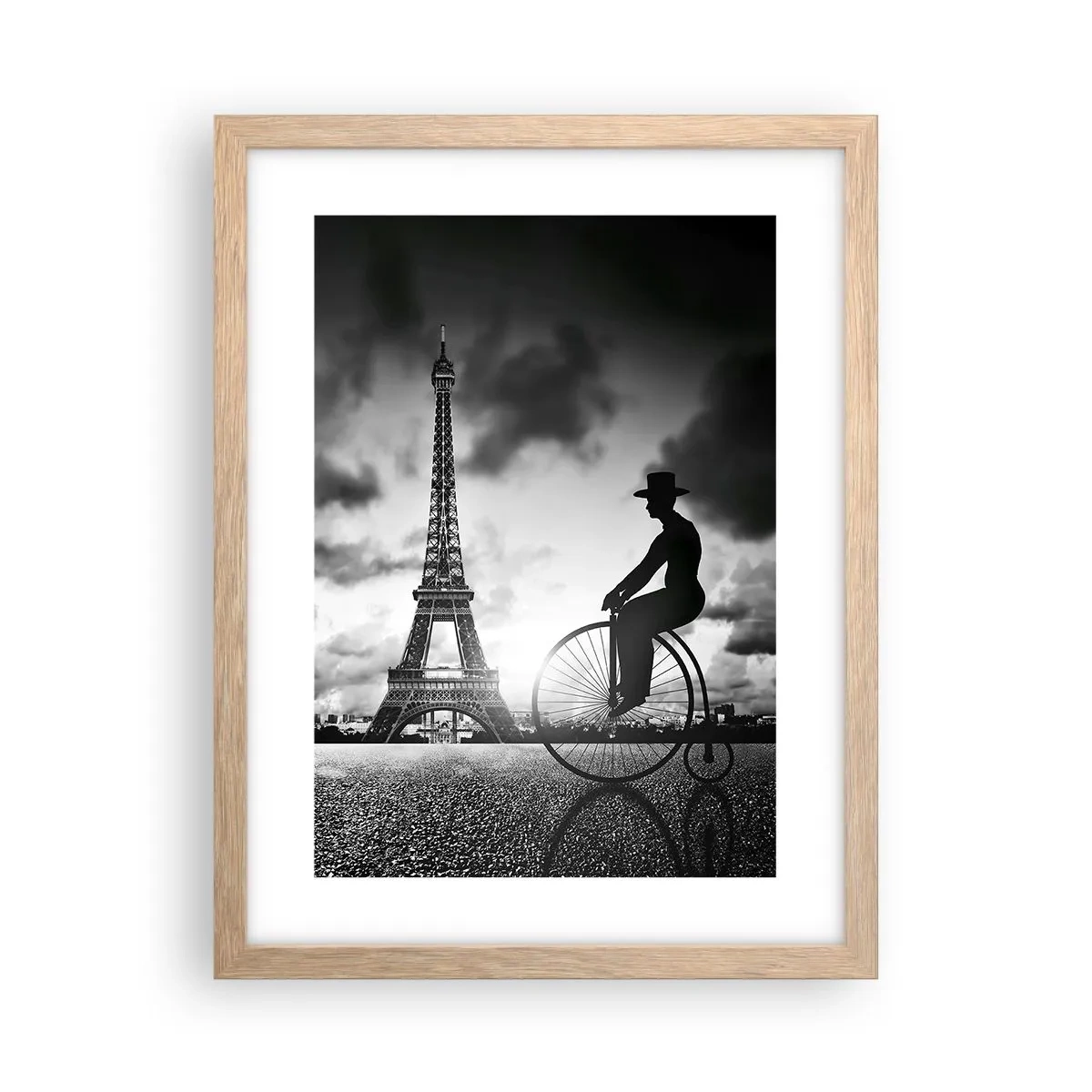 Poster în ramă de stejar deschis - Dorul de Belle Epoque - 30x40 cm