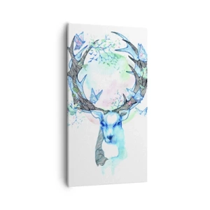 Tablou pe pânză - Forța și delicatețea naturii - 55x100 cm