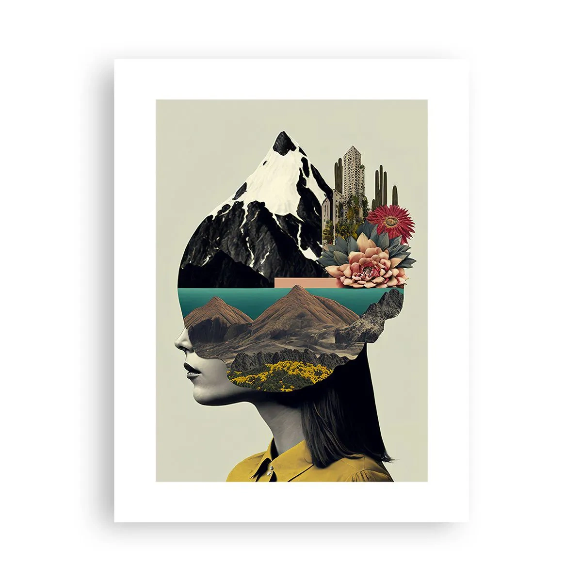 Poster - Femeia - întotdeauna un mister - 30x40 cm