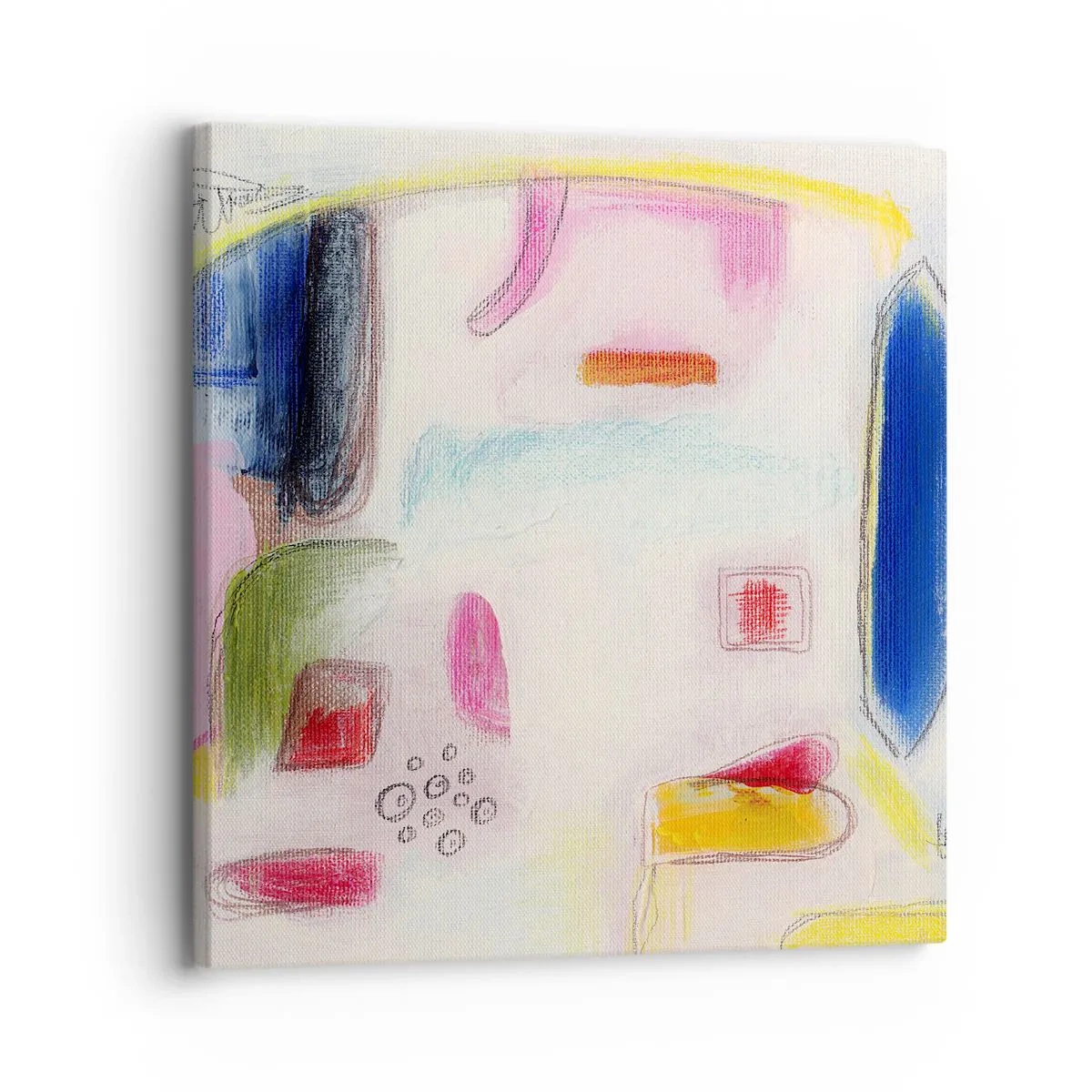 Tablou pe pânză - Mai mult convexă decât concavă sau plată - 30x30 cm