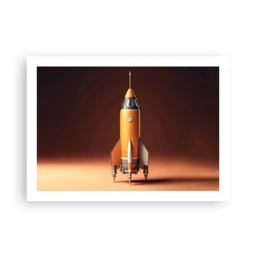 Poster - Totul începe cu un vis - 70x50 cm