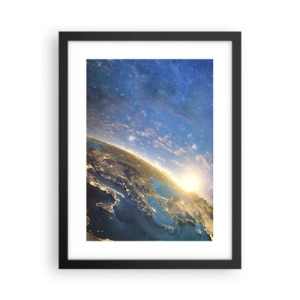 Poster în ramă neagră - Să ne privim de la distanță - 30x40 cm