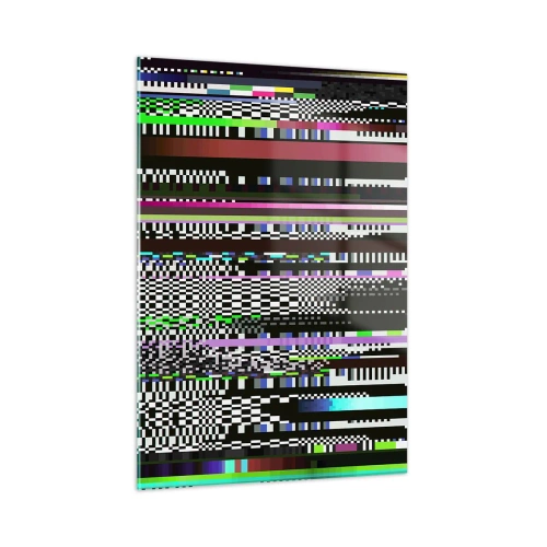 Tablou pe sticlă - Imaginea controlată a realității - 50x70 cm