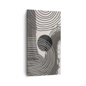 Tablou pe pânză - Ovalul câștigă - 45x80 cm
