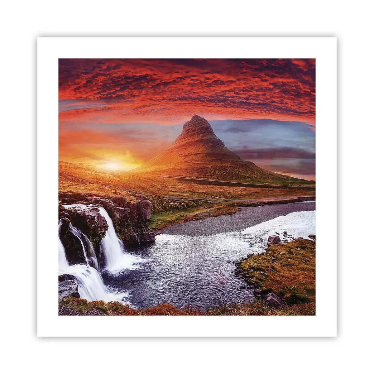 Poster - Imaginea Pământului de Mijloc - 50x50 cm