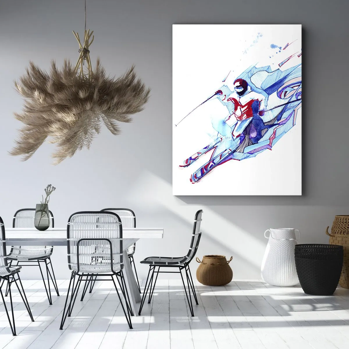 Tablou pe pânză - Graba nebună după bucurie - 50x70 cm