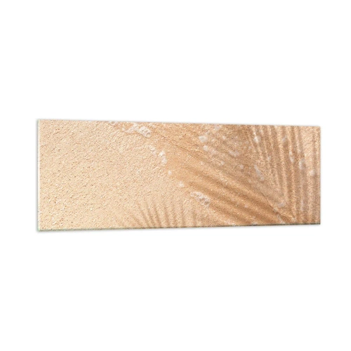 Tablou pe sticlă - Umbra unei veri fierbinți - 90x30 cm
