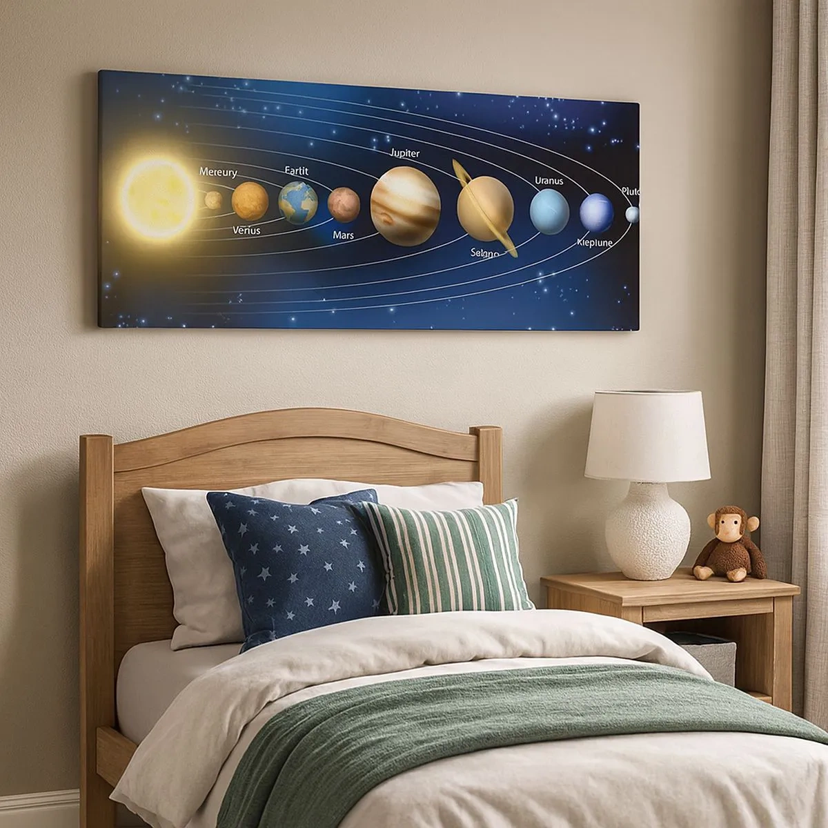 Tablou pe pânză - Una din zece - 100x40 cm